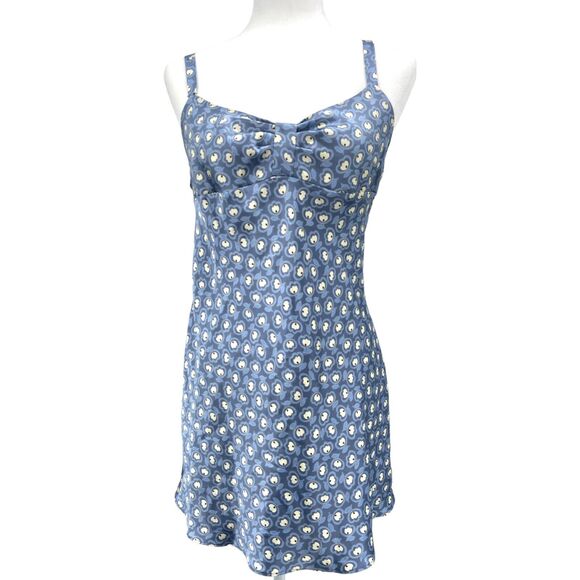 Victoria's Secret Angels Y2k Silky Satin Slip Size Medium Floral‎ Clueless - Picture 1 of 7